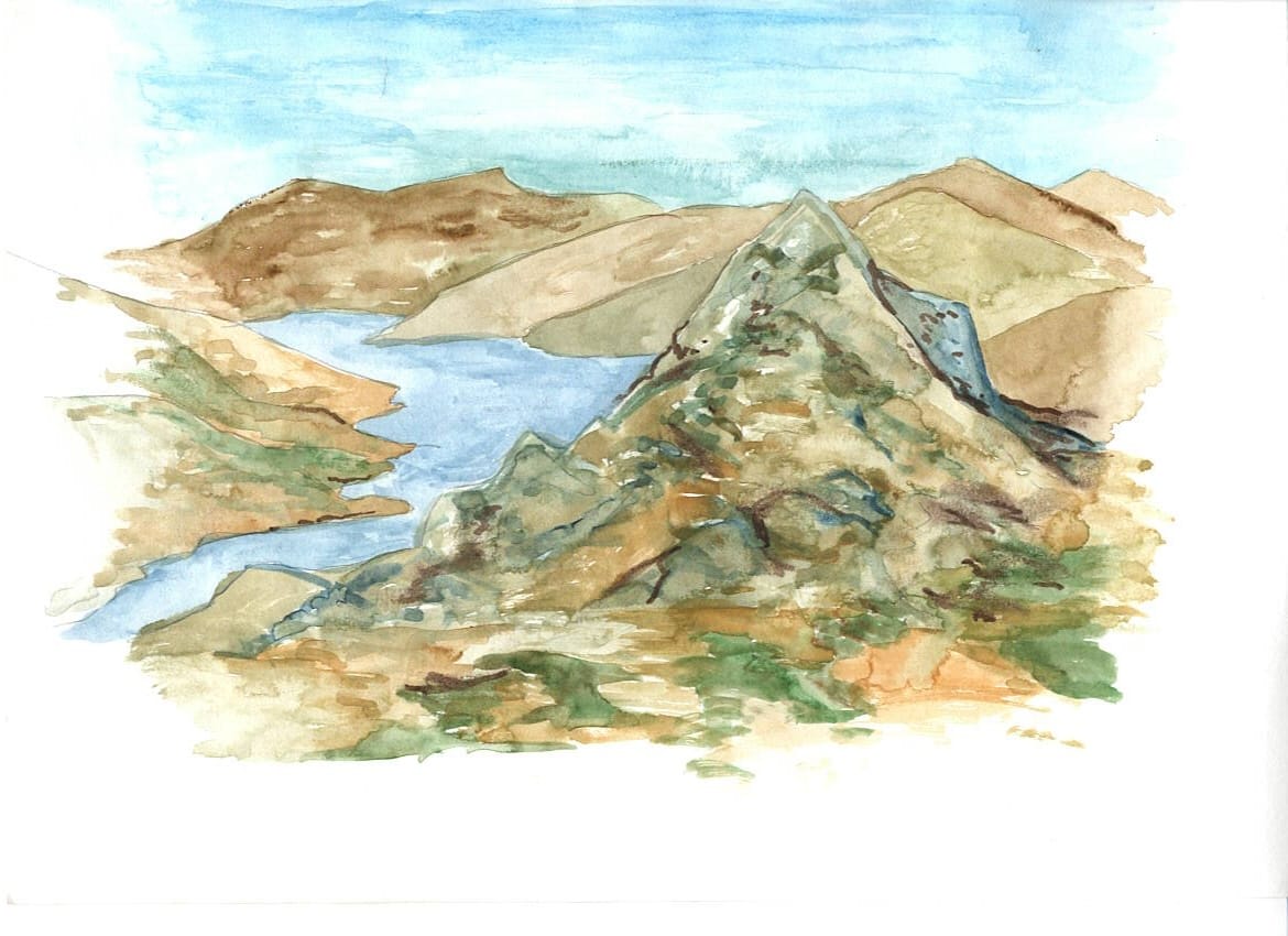 Cairn Original Watercolour #1 - Ben A'an (one only)